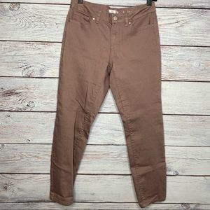 LC Lauren Conrad Rose Mauve Skinny Jeans